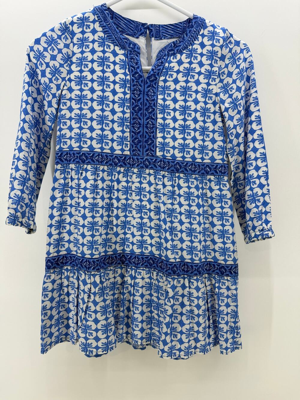 Girls Vineyard Vines Dress Hydrangea Floral Dress Coastal Vibes Small NWT